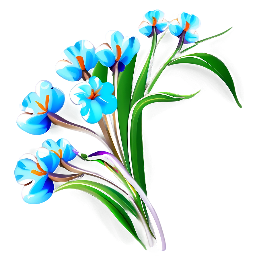 Artistic Flower Composition Png 06262024