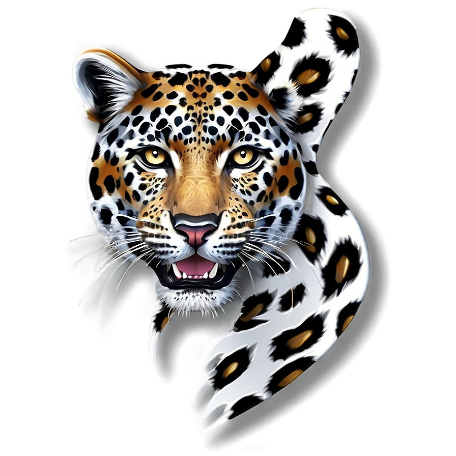 Artistic Leopard Pattern Png 87