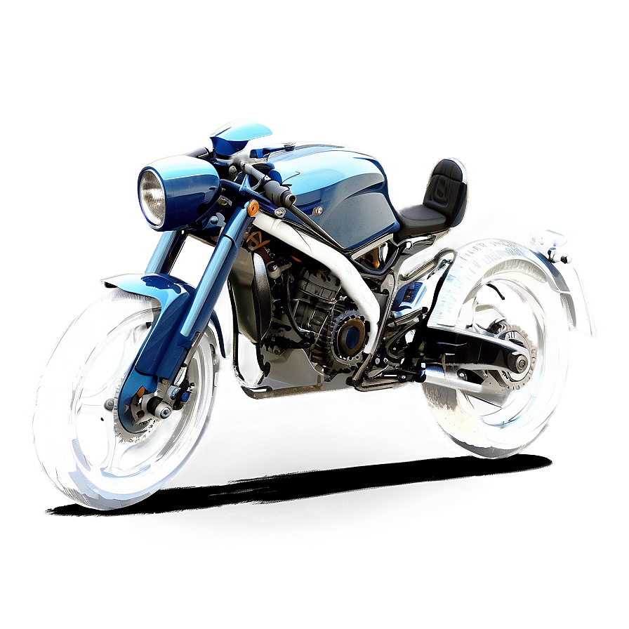 Artistic Motorcycle Sketch Png Lty