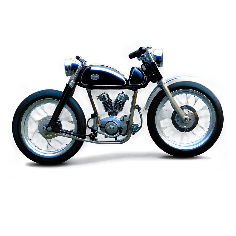 Artistic Motorcycle Sketch Png Wca13