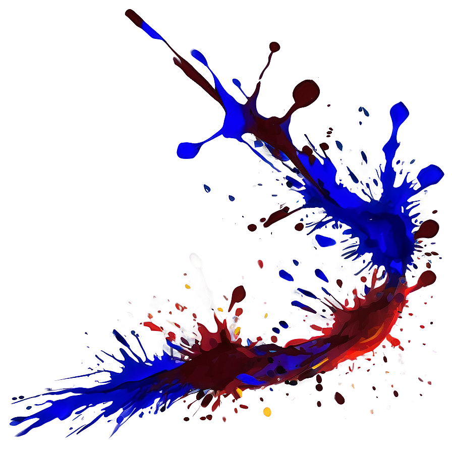 Artistic Paint Splatter Png Jen