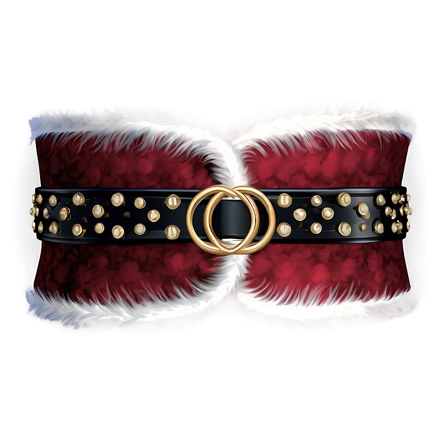 Artistic Santa Belt Representation Png 56