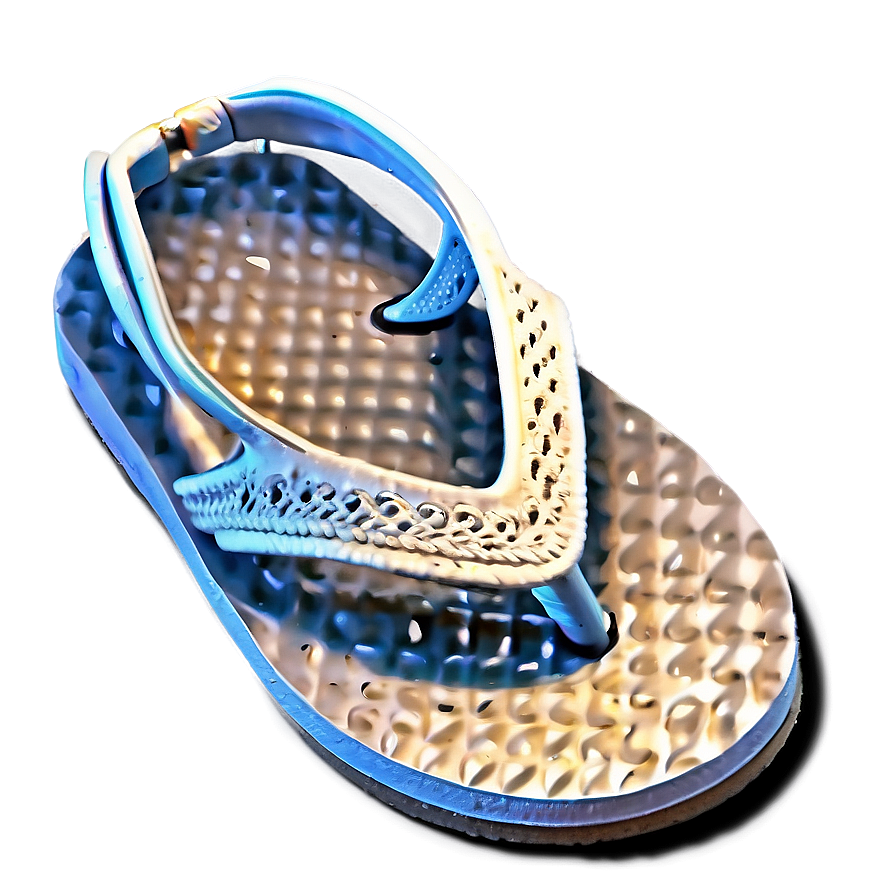 Artistic Splash Flip Flop Png 06132024