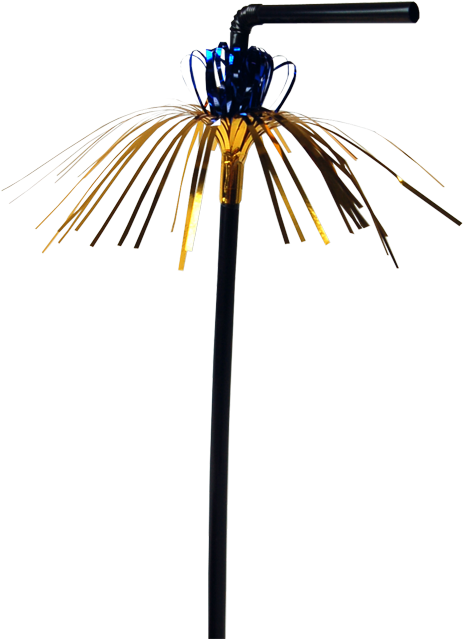 Depa® Drinking Straw, Bendy, Pp, Palm/flower, 210mm, - Feestelijke Rietjes, HD Png Download PNG image with a transparent background, free high-resolution download