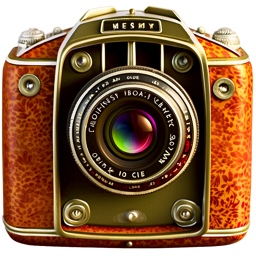 Artistic Vintage Camera Png 06212024