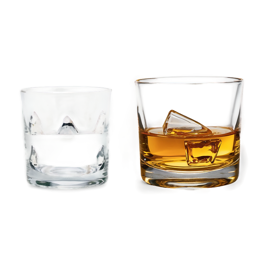 Artistic Whiskey Glass Png Dco17