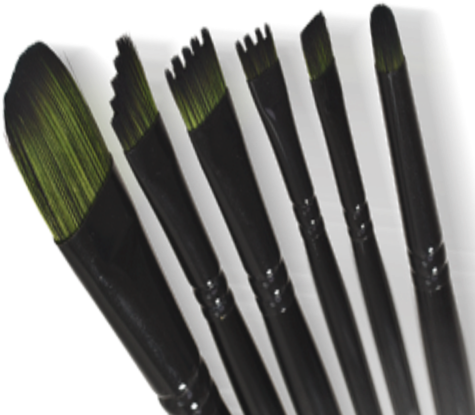 Art Brush Png - Modern Art Brush Set Krylon, Transparent Png PNG image with a transparent background, free high-resolution download