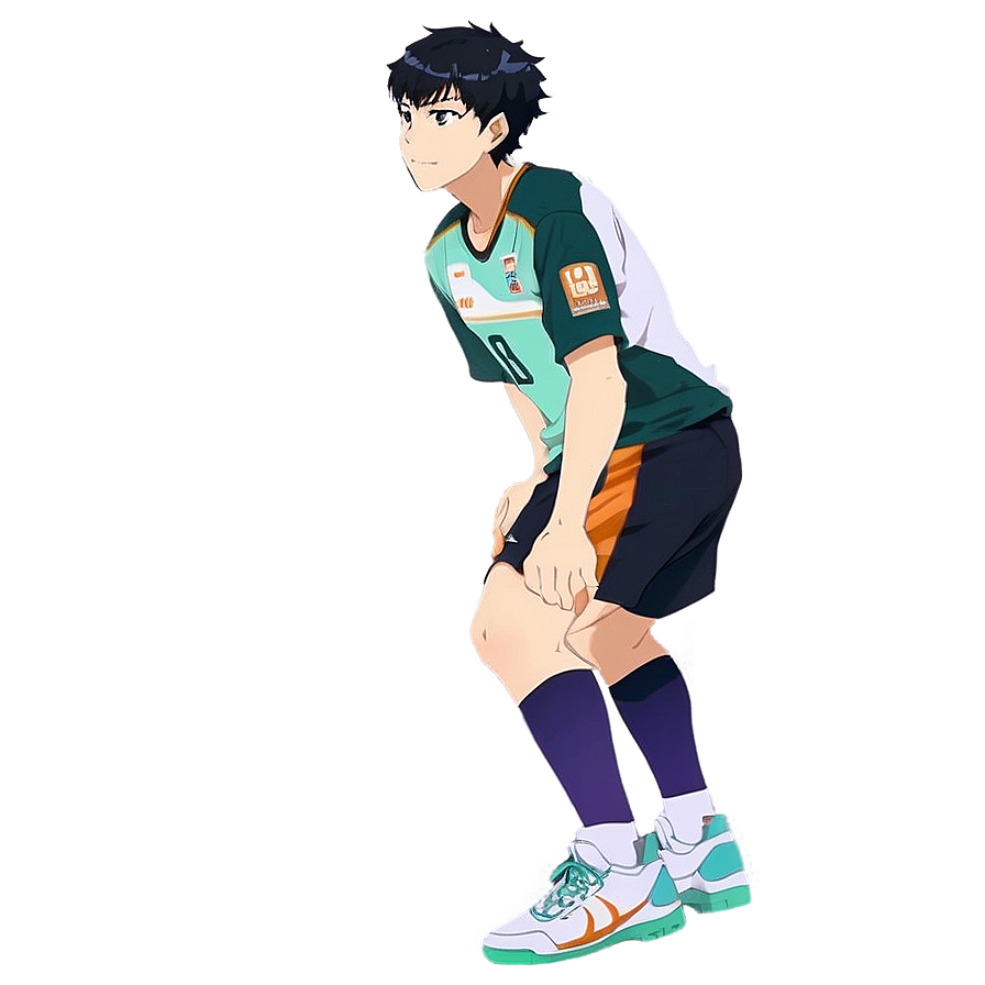 Asahi Powerful Serve Haikyuu Png 62