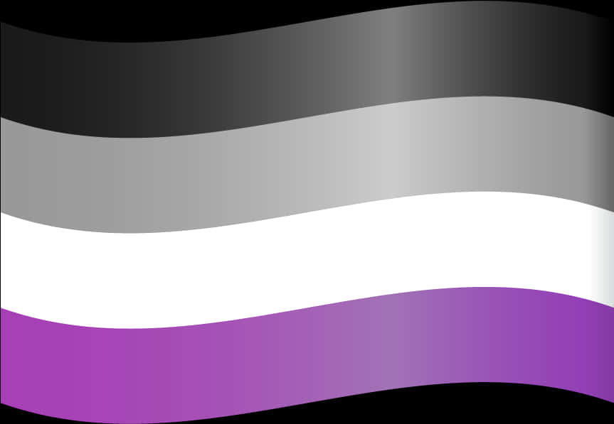 Transparent Flag - Asexual Flag Transparent Background, HD Png Download PNG with transparent background