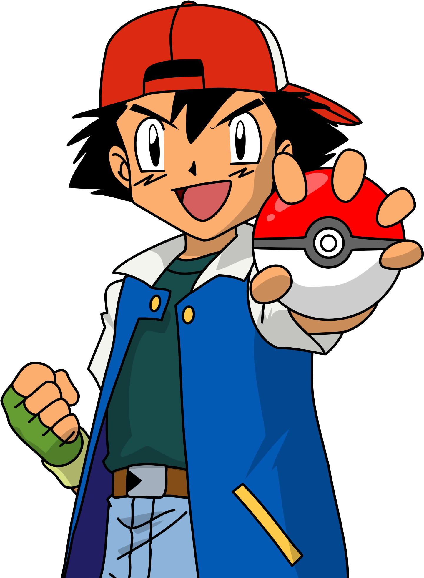 Ash Ketchum Pokemon Trainer Pose