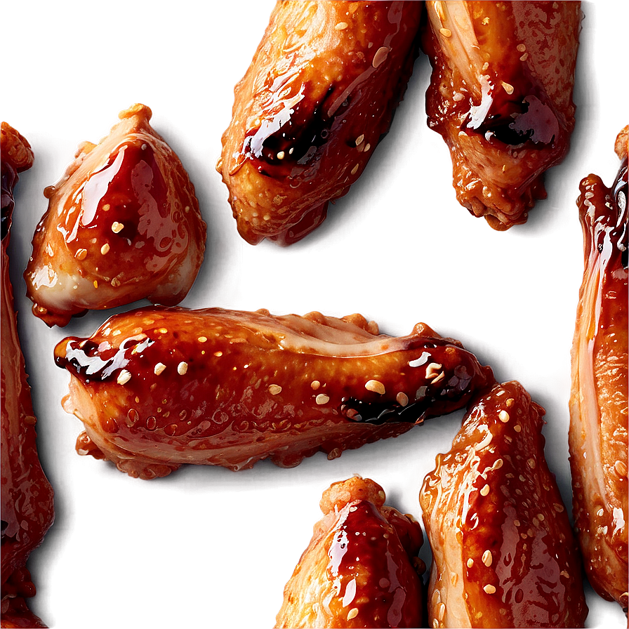 Asian Glazed Chicken Wings Png Nmj19