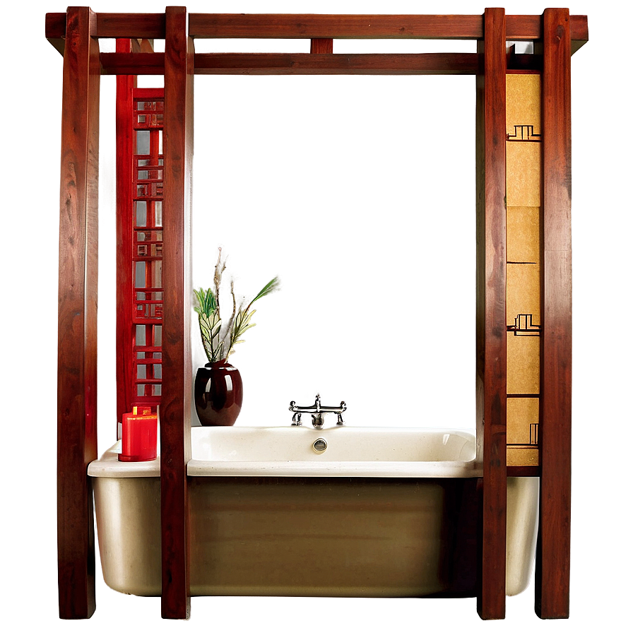 Asian-inspired Bathroom Png 85