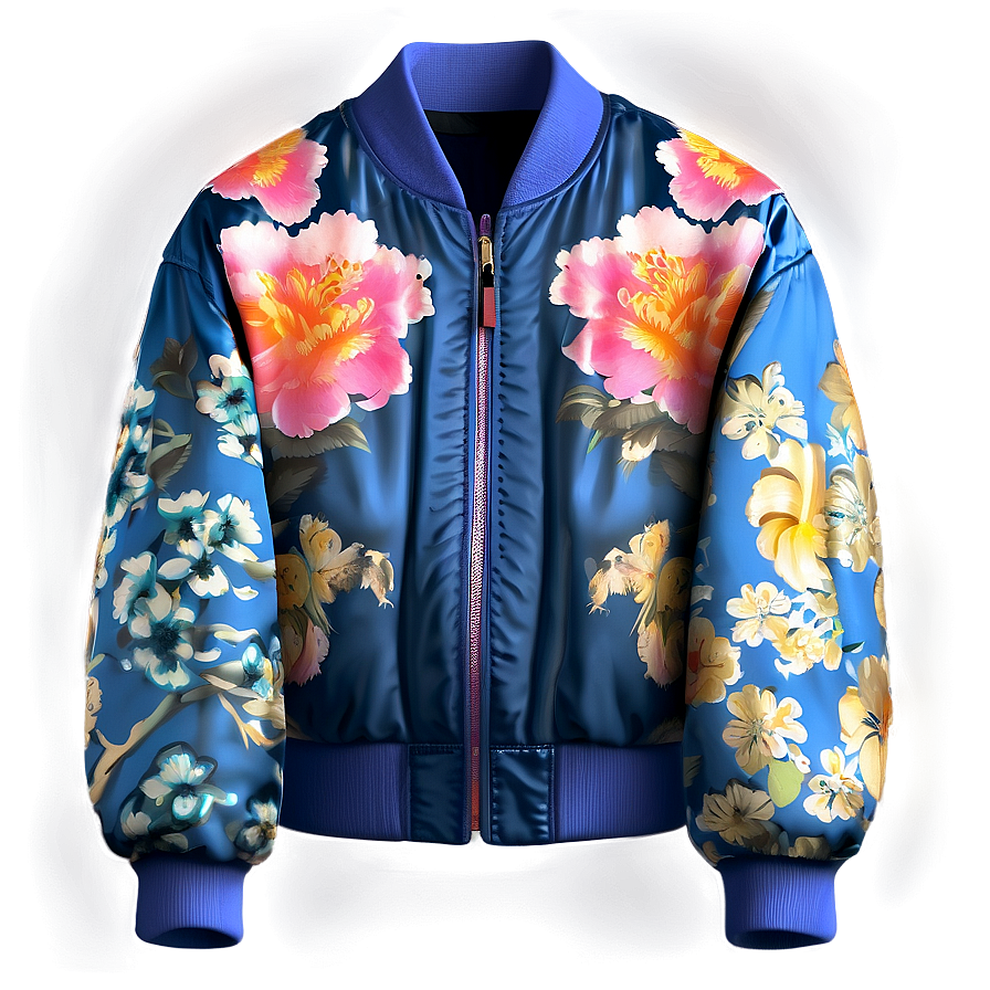 Asian Inspired Bomber Jacket Png 41