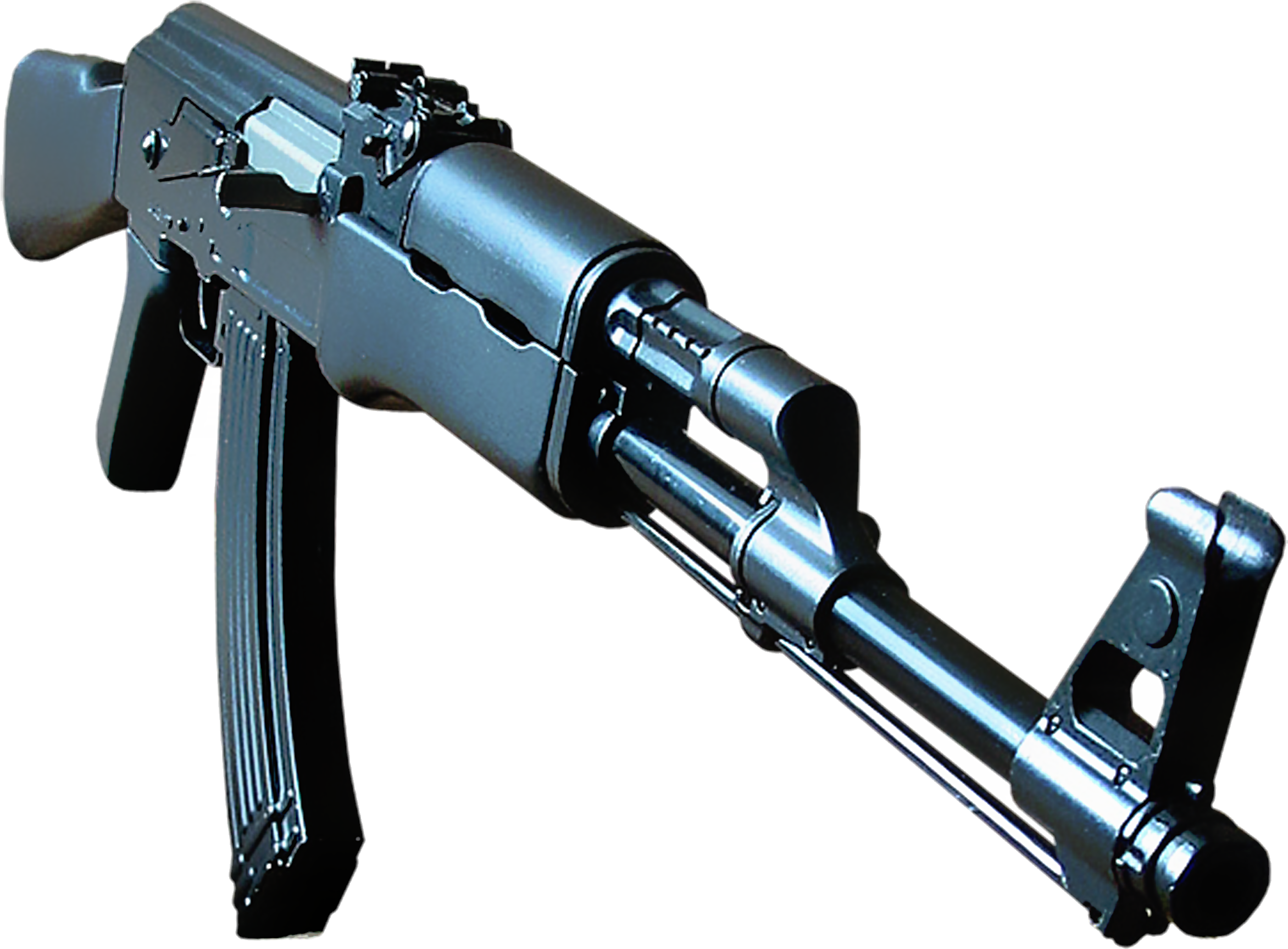 Assault Rifle Isolatedon Transparent Background