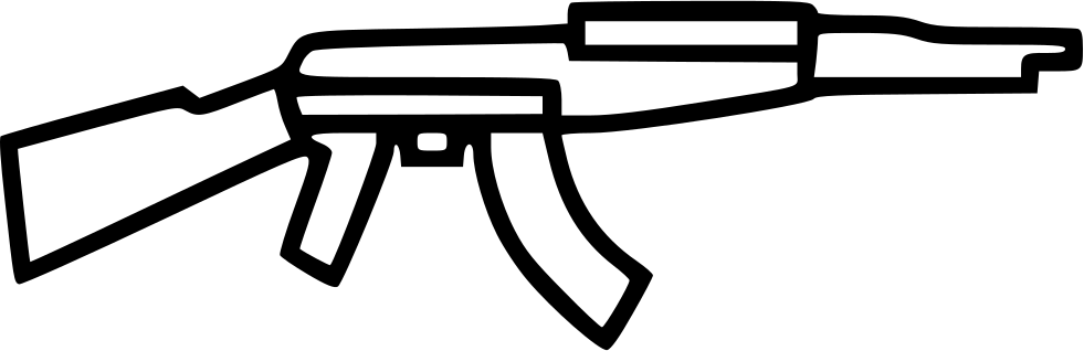 Assault Rifle Silhouette