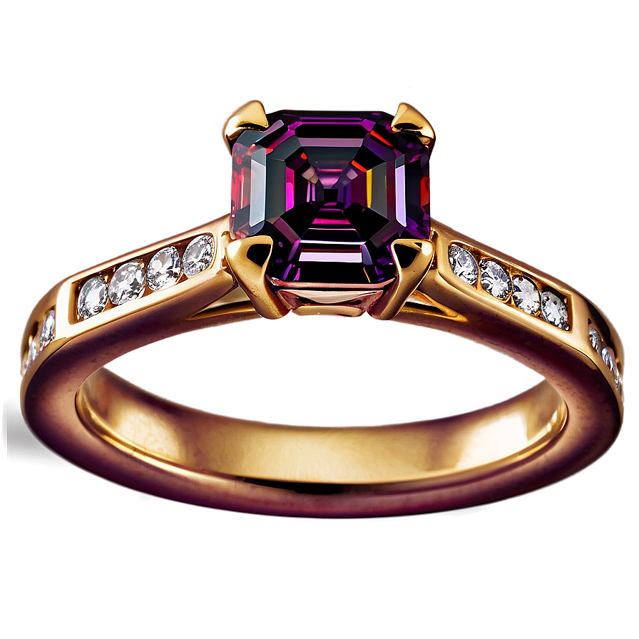 Asscher Cut Diamonds Png Rtg21