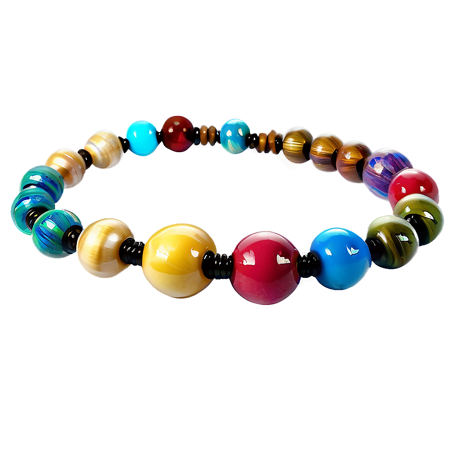 Assorted Beads Mix PNG 6 PNG with transparent background