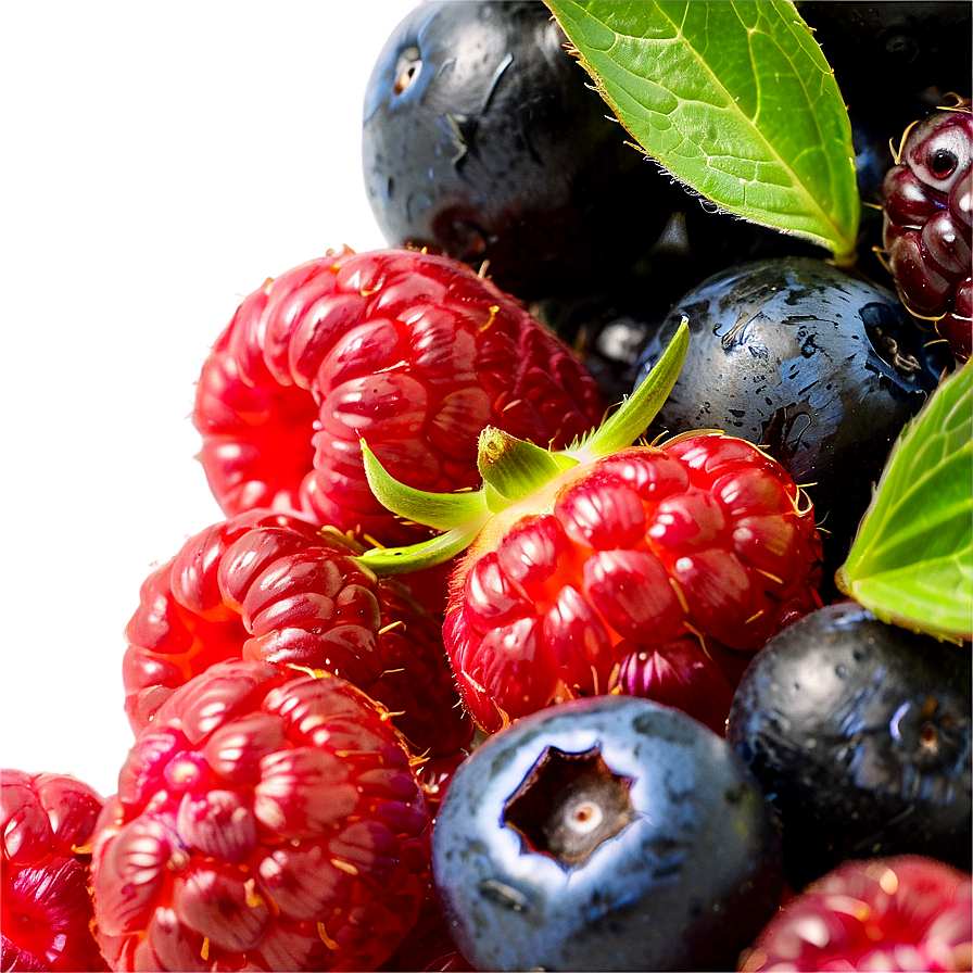 Assorted Berries Plate PNG qyu PNG with transparent background