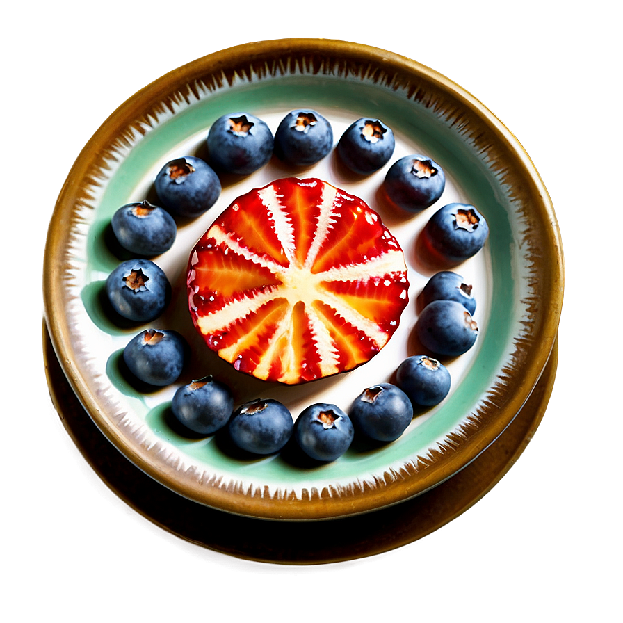 Assorted Berries Plate PNG xqx PNG with transparent background