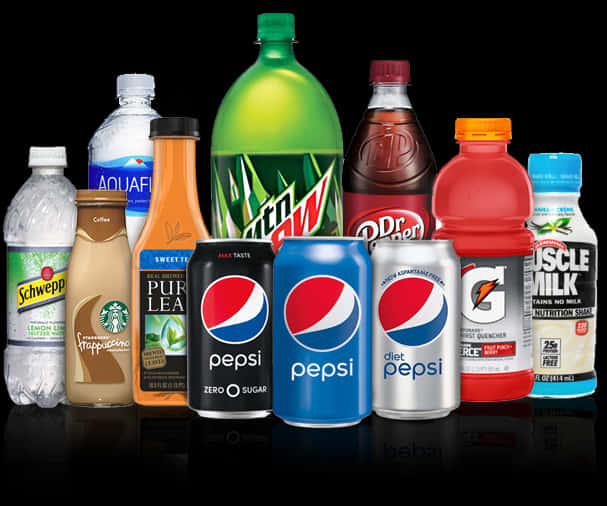 Soft Drinks - Pepsi Drinks, HD Png Download PNG with transparent background
