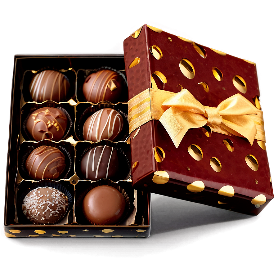 Assorted Box of Chocolates PNG upi PNG image with a transparent background, free high-resolution download