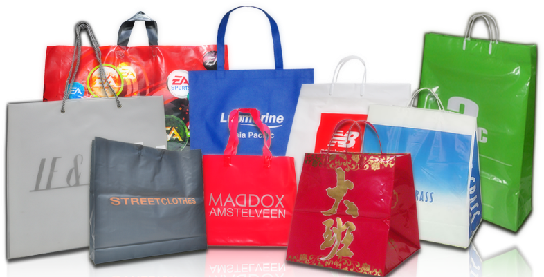 Assorted Branded Shopping Bags