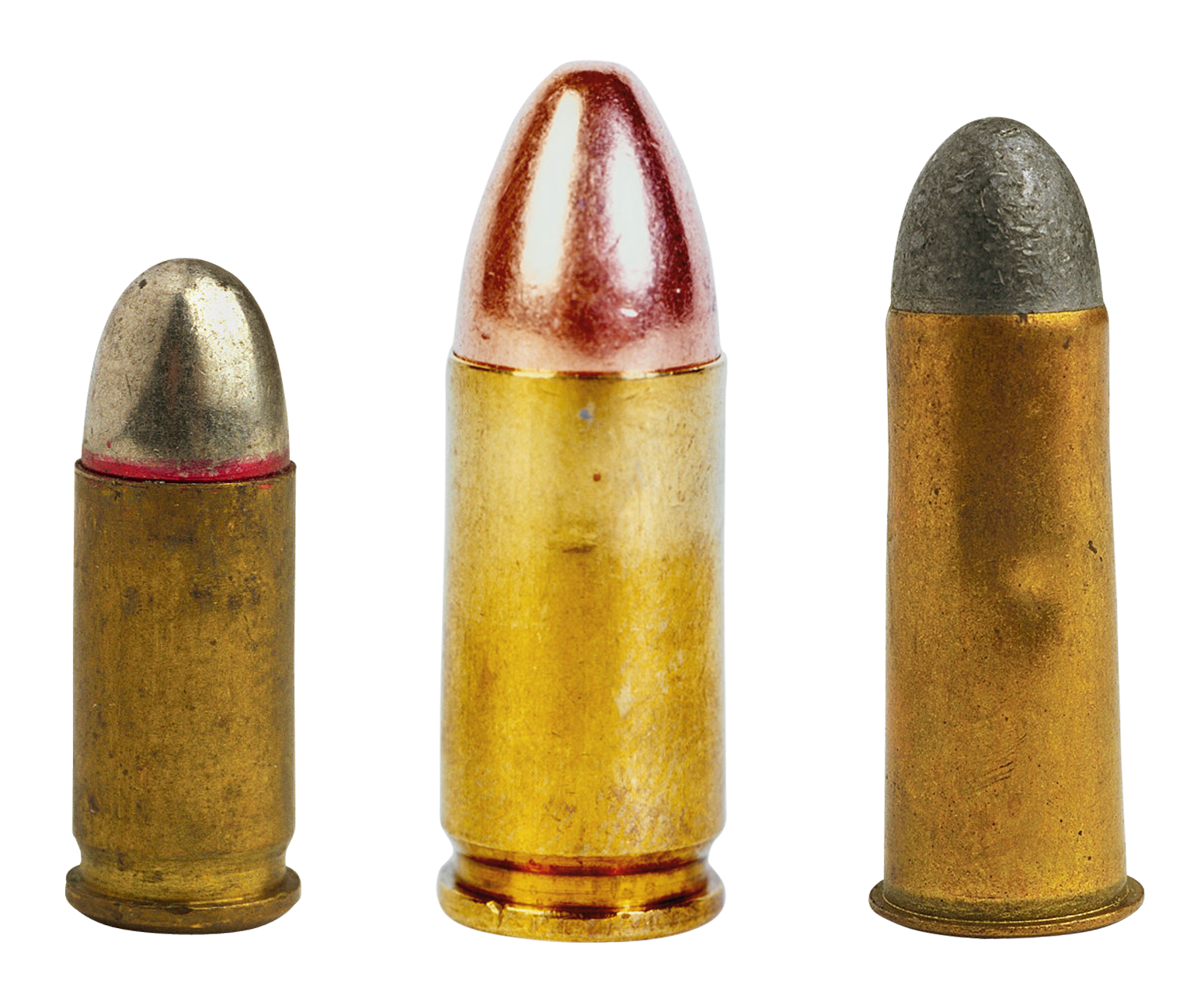 Assorted Bullets Isolatedon Transparent Background PNG with transparent background
