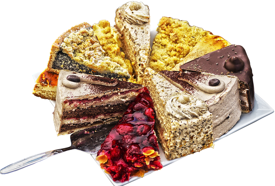 Birthday Cake, Pieces Of Cake, Pastries, Cake, Bake, HD Png Download PNG with transparent background