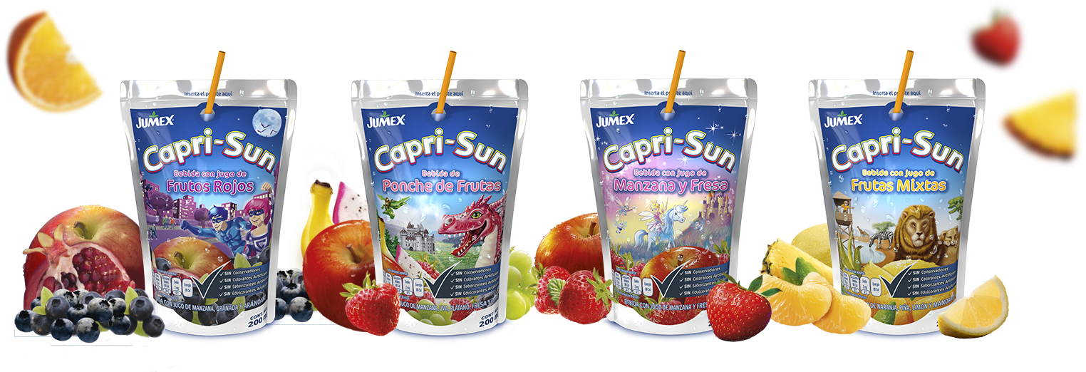 Assorted Capri Sun Juice Pouches