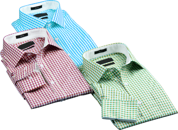 Assorted Checkered Dress Shirts