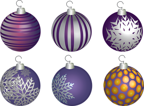 Assorted Christmas Ornaments Collection