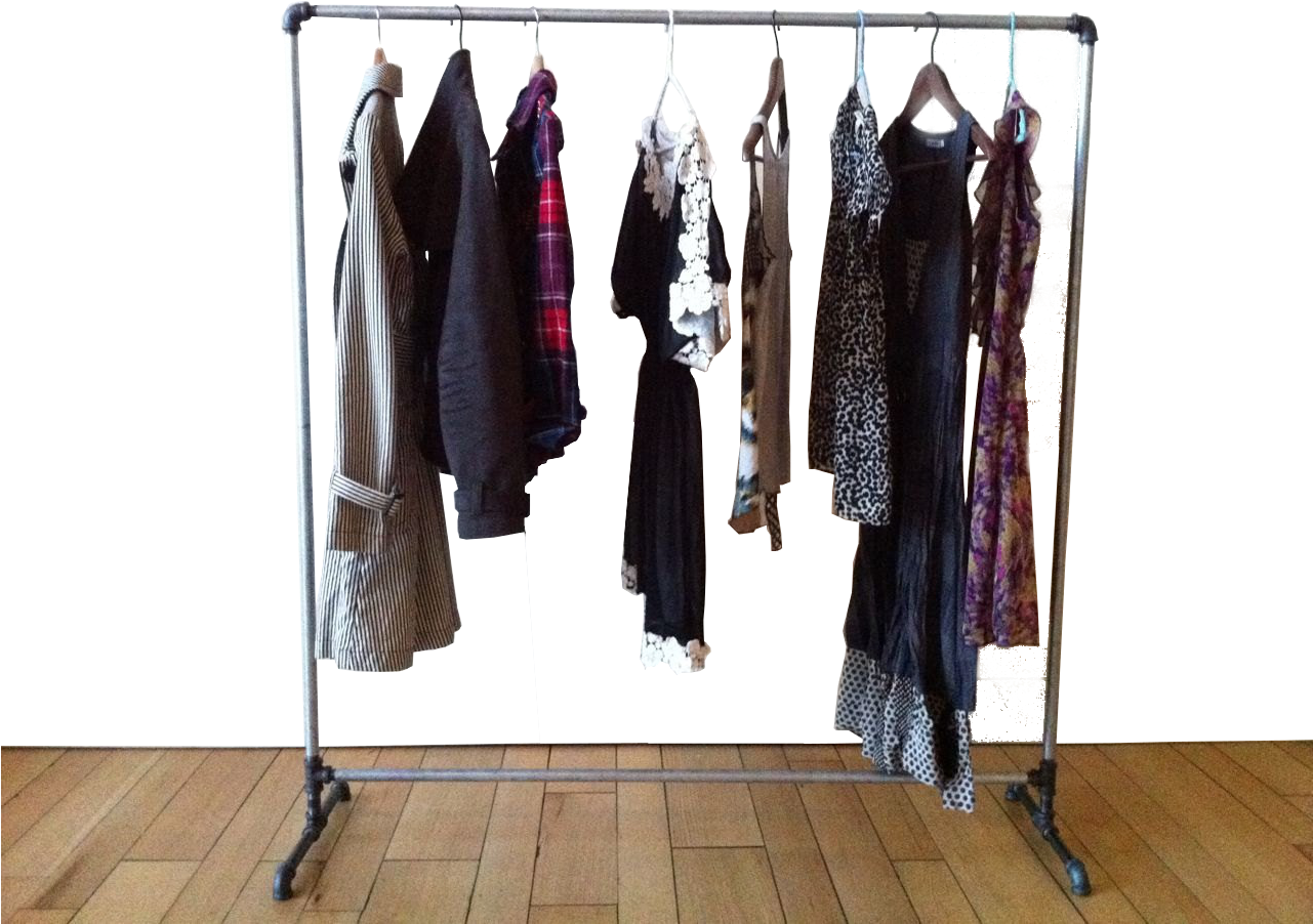 Clothes Rack Png - Clothes In Closet Png, Transparent Png PNG with transparent background