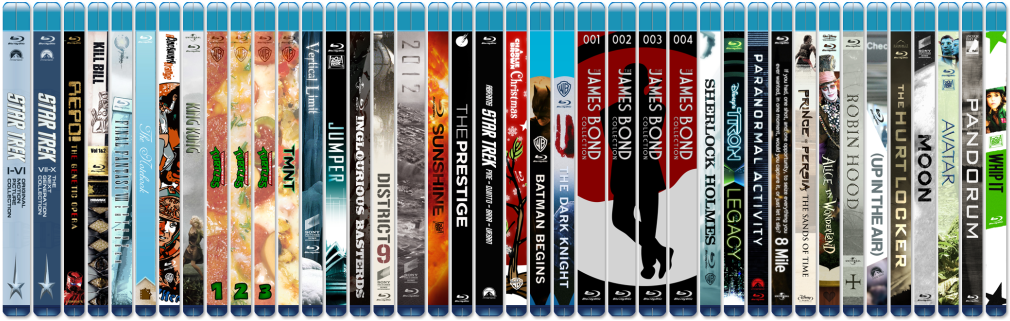 Assorted D V D Collection Shelf PNG with transparent background