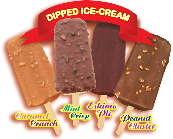 Assorted Dipped Ice Cream Bars