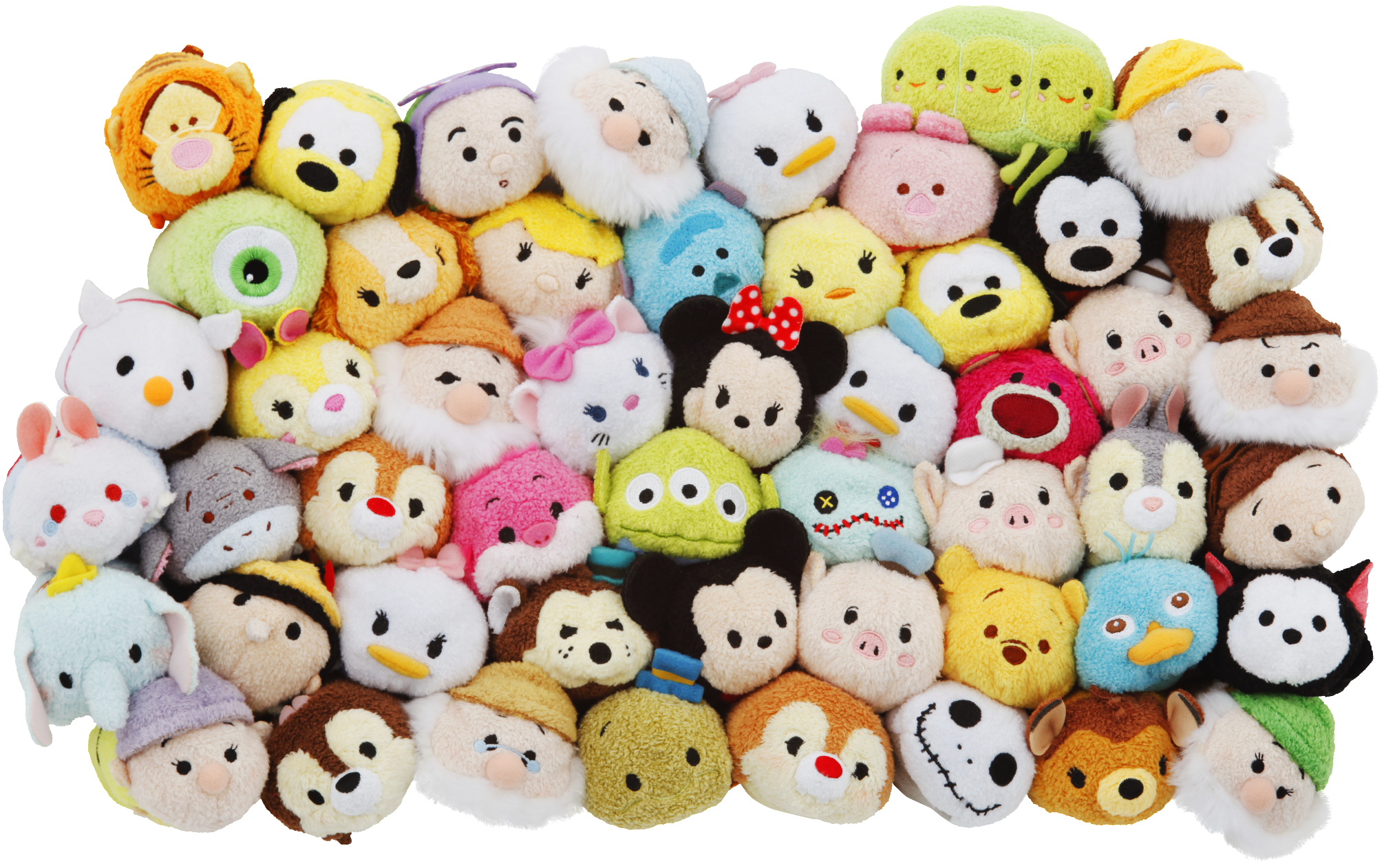 Assorted Disney Tsum Tsum Plush Collection