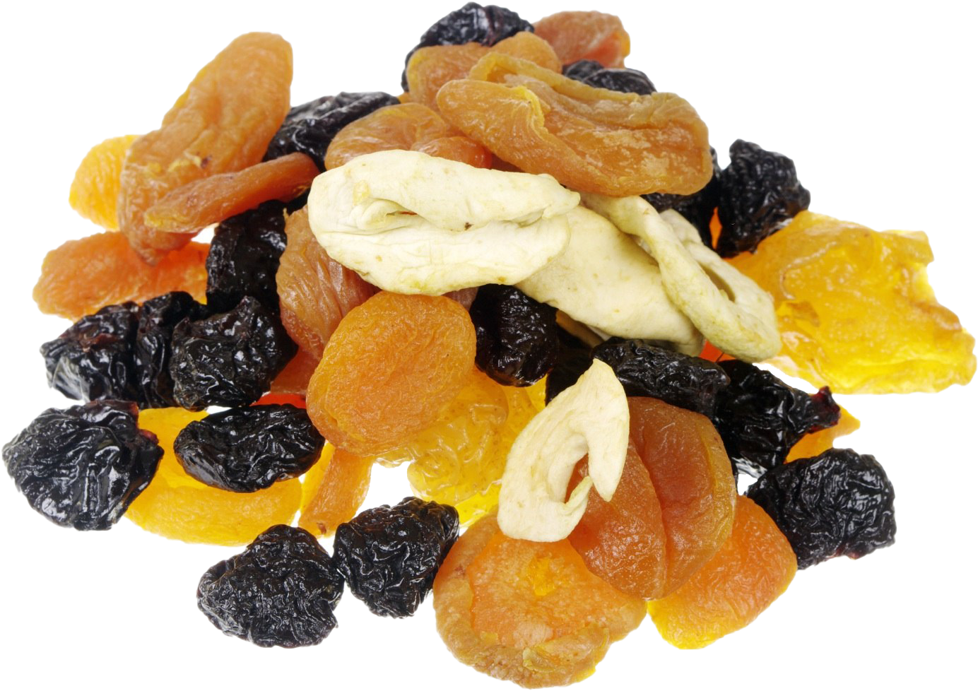 Assorted Dried Fruits Transparent Background