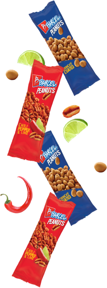 Assorted Flavored Peanuts Packages