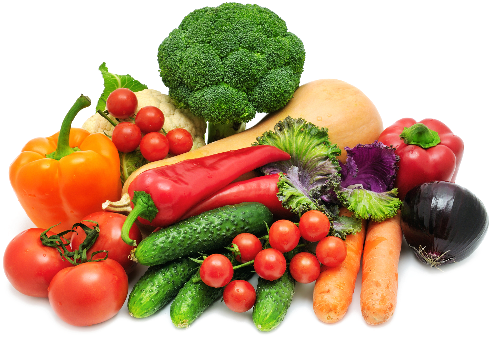 Assorted Fresh Vegetables Selection