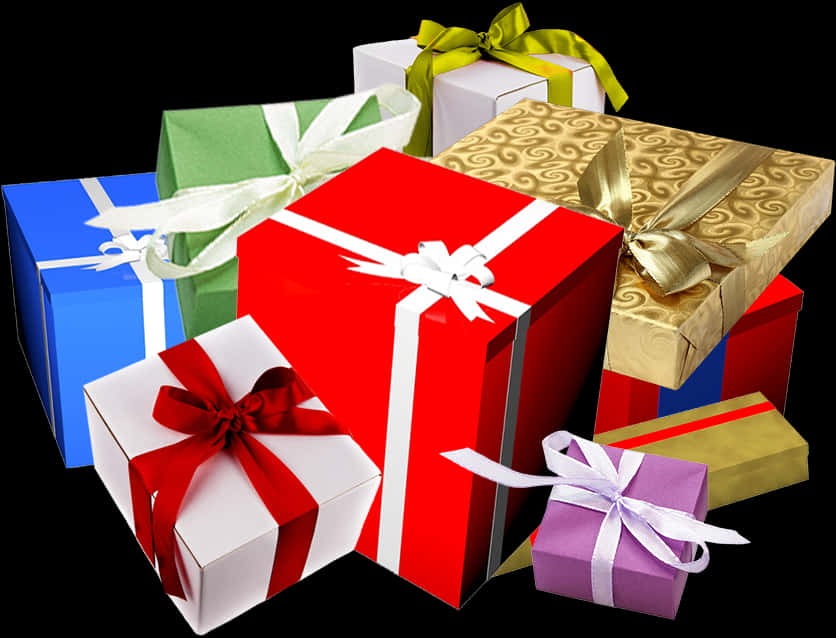 Present,ribbon,gift Wrapping,wedding Favors,material - Happy Birthday Gift Png, Transparent Png PNG image with a transparent background, free high-resolution download
