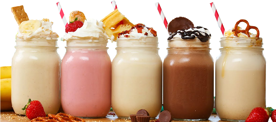 Milkshake In Jar Png, Transparent Png PNG with transparent background