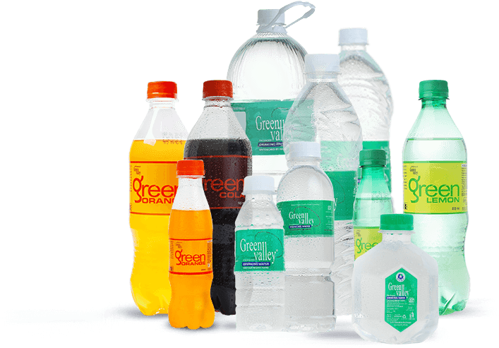 Assorted Green Valley Beverages