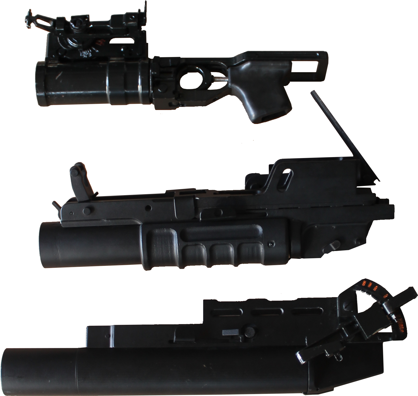 Georgian Under Barrel Grenade Launchers - Georgian Underbarrel Grenade Launcher, HD Png Download PNG with transparent background
