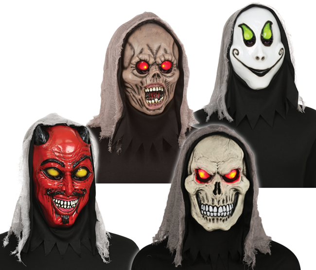 Evil Eye Light Up Mask - Mask, HD Png Download PNG with transparent background