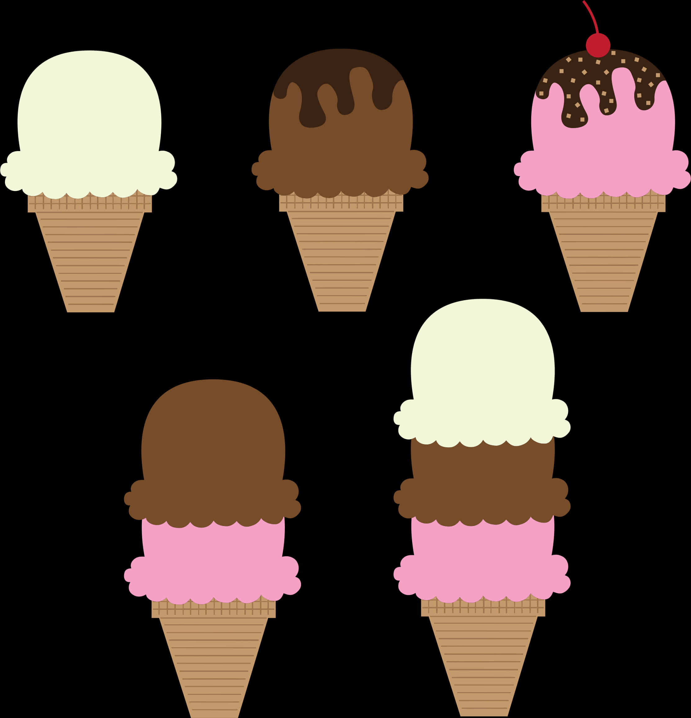 Assorted_ Ice_ Cream_ Clipart