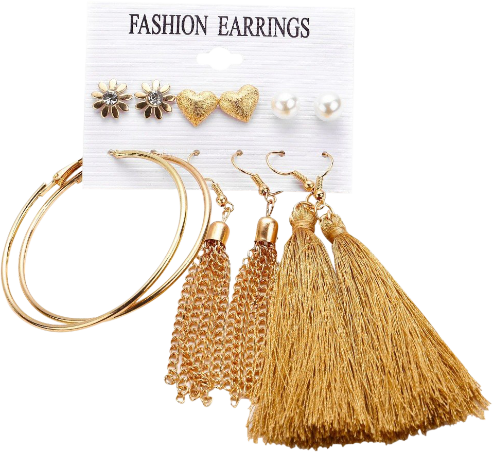 Assorted Imitation Earrings Set