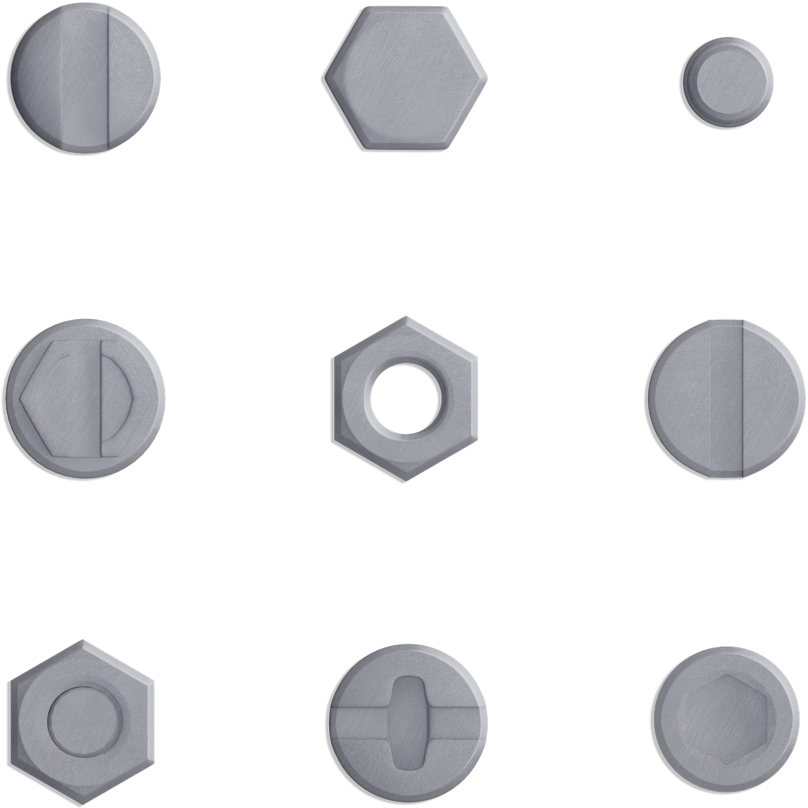 Metal Bolts Png, Transparent Png PNG image with a transparent background, free high-resolution download
