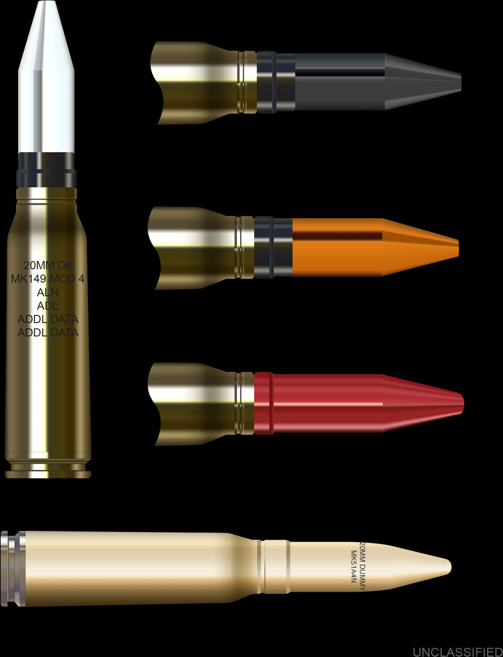 Assorted_ Military_ Ammunition_ Types