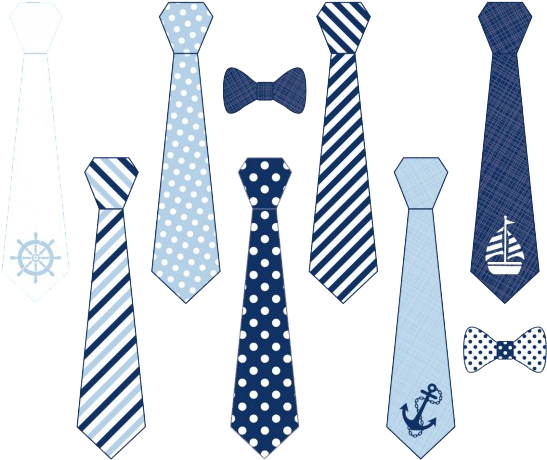 Assorted Nautical Ties Collection