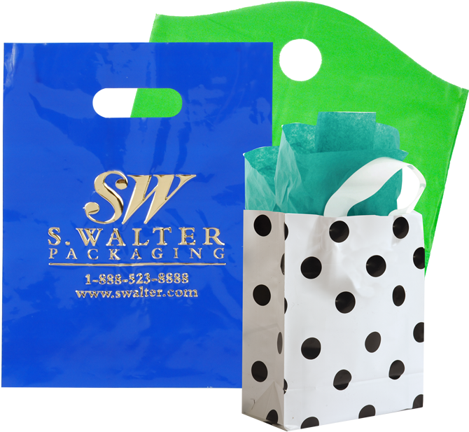 Plastic Bags - Printed Plastic Bag Png, Transparent Png PNG with transparent background