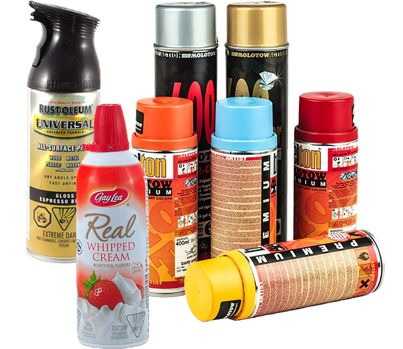 Empty Aerosol Cans, Like The Type Used For Spray Paint, - Inhalants Glue, HD Png Download PNG with transparent background